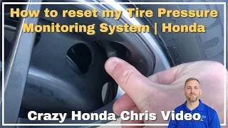 How to reset my Tire Pressure Monitoring System | Honda