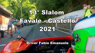 Fabio Emanuele 13° Slalom Favale   Castello Cameracar