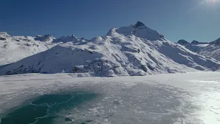 Winterliche Bergwelt Silvretta-Bielerhöhe im Montafon l Vorarlberg