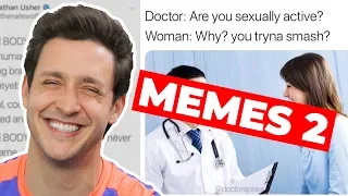 Doctor Reacts to: FUNNY MEDICAL MEMES EPISODE 2