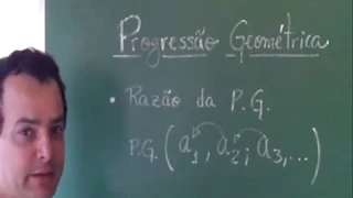 Progressão Geométrica-Prof.Nivaldo Galvão