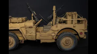 Willys MB SAS Jeep 1/6 scale model build process