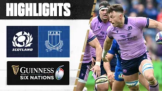 HIGHLIGHTS | Scotland v Italy | 2023 Guinness Six Nations