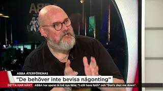 Ronny Svensson om nya ABBA-låtarna: Hela musikvärlden ser fram emot detta - Nyheterna (TV4)