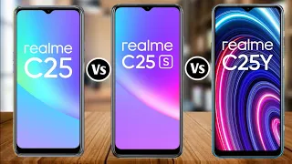 Realme C25 Vs Realme C25S Vs Realme C25Y