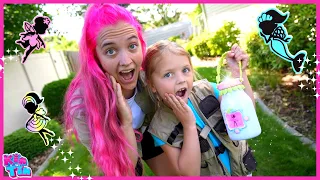 Kin Tin MAGiCAL FAiRY Hide N Seek With The Got2Glow Fairy Finder! Finding Fairies With Mom And Dad!