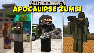 20 MODS QUE TRANSFORMAM O MINECRAFT EM UM APOCALIPSE ZOMBIE | O Melhor Modpack de Apocalipse!!!