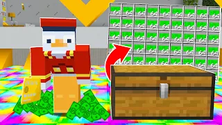 ich kann unendlich viele GELD cheaten in Minecraft RP!