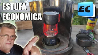 ♨🔥 Tenés frío? ESTUFA CASERA CON LATAS,  FACIL Y DE BAJO CONSUMO #calefacción #estufas #frio #diy