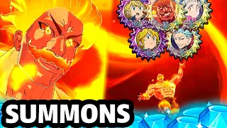 MINHA 2º ROTAÇÃO NO BANNER DO BAN! SUMMONS EM BUSCA DE FESTIVAS! - The Seven Deadly Sins Grand Cross