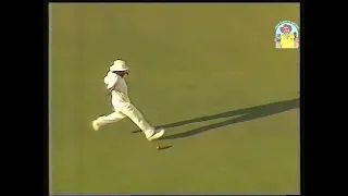 Richie Richardson amazing footwork vs Australia 2nd Test WACA 1988/89