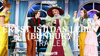 Ernst ist das Leben (Bunbury) I von Oscar Wilde I Regie: Philipp Arnold