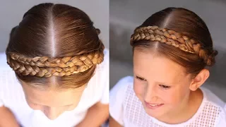 How to: Milkmaid Braids | Brown Haired Bliss