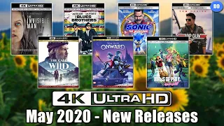 May 2020 4K Ultra HD Blu-ray New Releases