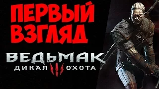 Первый взгляд на The Witcher 3: Wild Hunt (ДИКАЯ ОХОТА) - Игра года