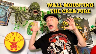 How To Wall Mount Your Rubie's Creature From The Black Lagoon Grave Walker!