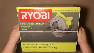 RYOBI CSB125 Circular Saw - How to install the blade?