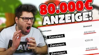 Spieler klaut 80.000€ von BauSucht!! 😡 (Kein Clickbait)