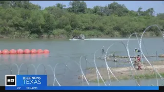 Buoys, razor wire and more: A look at the border barriers in place to deter illegal migration