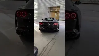 Ferrari 812 GTS Cold Start