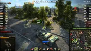 WoT gameplay AMX Foch 155 Ensk