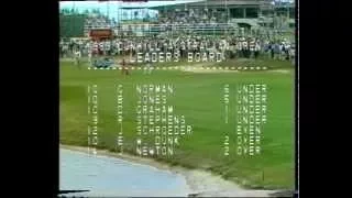 1980 Australian Open Golf won by Greg Norman | ABC TV | The Lakes Golf Club