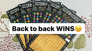 Back to back wins on Florida Lottery’s new bingo night Scratch off tickets B2B winners