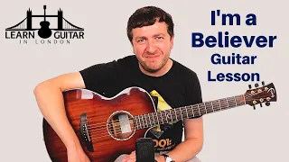 I'm a Believer - Easy Beginners Guitar Lesson - The Monkees - Drue James