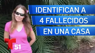 Identifican a las 4 víctimas de posible homicidio-suicidio en Florida