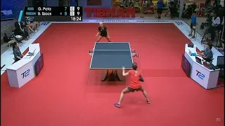 Sensational point between Bernadette Szocs and Georgina Pota!