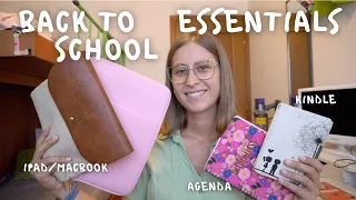 BACK TO SCHOOL ESSENTIALS (ITA): university edition + emergency kit || LG 🧠