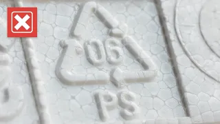 No, recycling symbols on plastics do not mean an item can be recycled