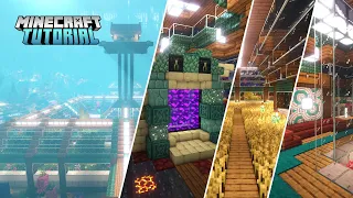 Minecraft | Ultimate Underwater Base Part-2 Interior | Tutorial