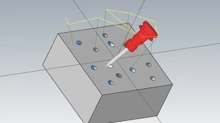 MASTERCAM MULTI-AXIS LESSON 1: MULTI AXIS DRILLING (PART.2)