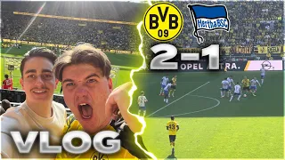 Stadion Vlog / Dortmund vs Hertha BSC 😱 Hertha steigt ab?