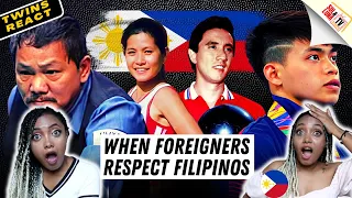 TWINS REACT - Filipinos Who made Pinoys Proud #3 Reaction