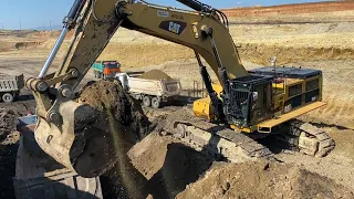 Caterpillar 390D Excavator Loading Trucks - Interkat SA