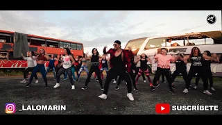DURA REMIX - Daddy Yankee Ft Bad Bunny Natti Natasha Becky G (Coreografia ZUMBA) / LALO MARIN