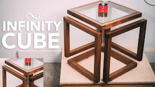 INFINITY CUBE TABLE - SKETCHUP TUTORIALS