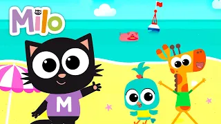 ¡Celebra el VERANO en la ciudad de Milo! | Milo, el gato #dibujos #niños