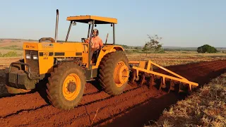 TRATORMEC...VALMET 128 TURBO COM TERRACEADOR 16X26,APRENDA A FAZER TERRAÇOS TOPS COM DICAS DE OURO..