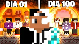 100 DIAS NO MULTIVERSO DAS SÉRIES DE MINECRAFT - O FILME