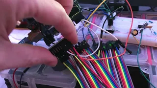 Arduino MCP23017 rotary encoder test