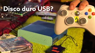 Cómo ponerle Disco Duro USB a Xbox 360 original y grabarle juegos ?