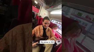 How I confronted the woman who had stolen my train seat