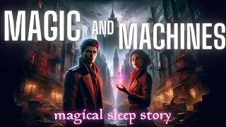 Magic & Machines: Dystopian SORCERY Tale | Soothing Adult Sleep Story | Cozy Rain & Thunder Sounds