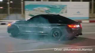BMW M4 crazy double 360° 🇲🇦 mafia drift