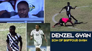 Denzel Gyan, son of Baffour Gyan, Plays in U16 tourney as his dad beams with pride. ⚽🌟 #football"