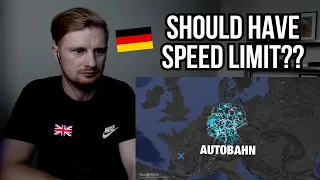 BRITISH REACTION TO AUTOBAHN! (Why Germany’s Autobahn Has No Speed Limit)