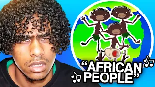 BLACK GUY REACTS TO RÀÇIST SONGS 😂